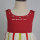 stripe chiffon  sleeveless baby girls dress